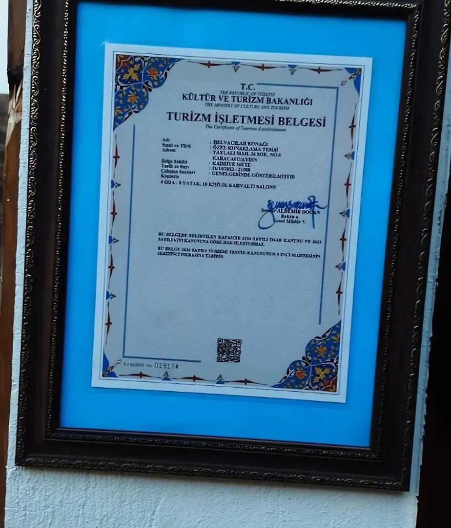 Helvacilar Konagi Hotel Karacasu  Törökország